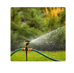 Irrigazione giardino privato